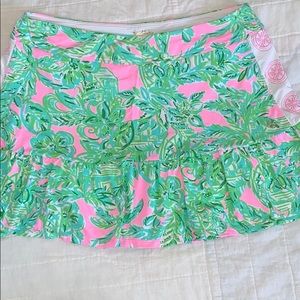 Lilly Pulitzer 🌸 LUXLETIC skort with pocket 🌿 M